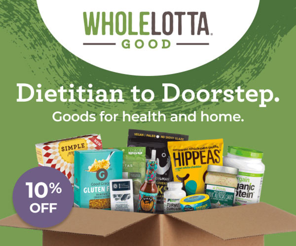 WHOLELOTTA Dietitian to Doorstep. Goods for health and home. 
