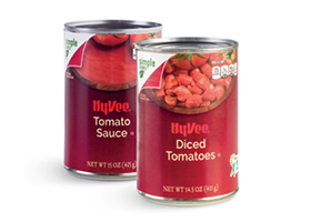 Hy-Vee diced tomatoes or sauce