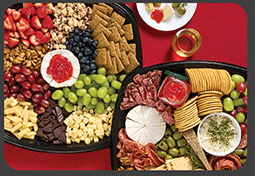 Premade holiday trays