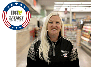 Hy-Vee is a DAV Patriot Employer