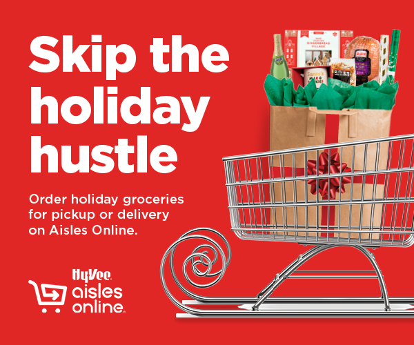 Skip the holiday hustle. Order holiday groceries for pickup or delivery on Aisles Online. Hy-Vee aisles online.