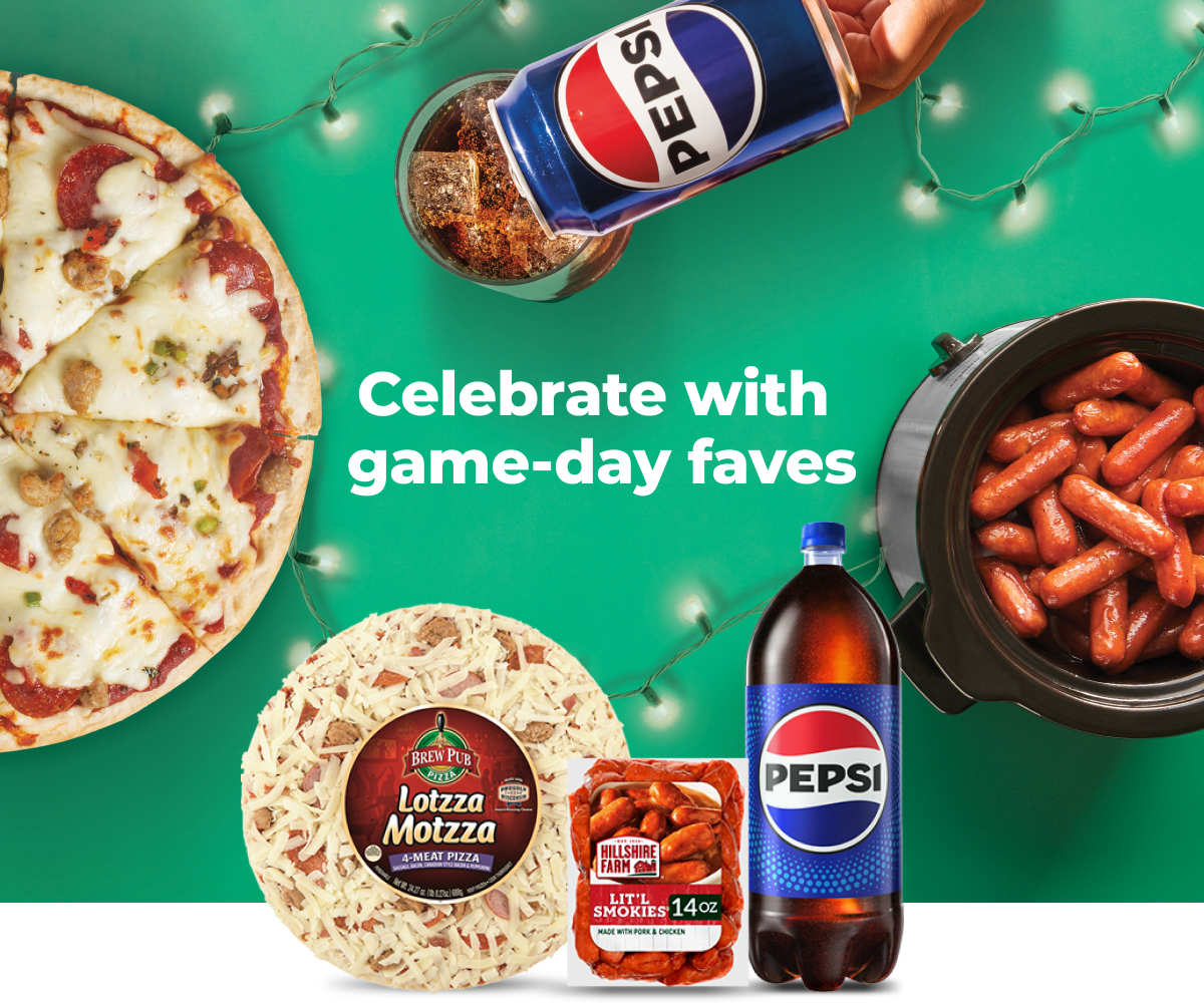 Celebrate with game day faves