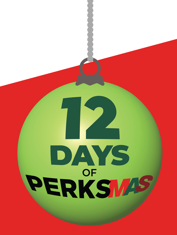 12 DAYS OF PERKSMAS