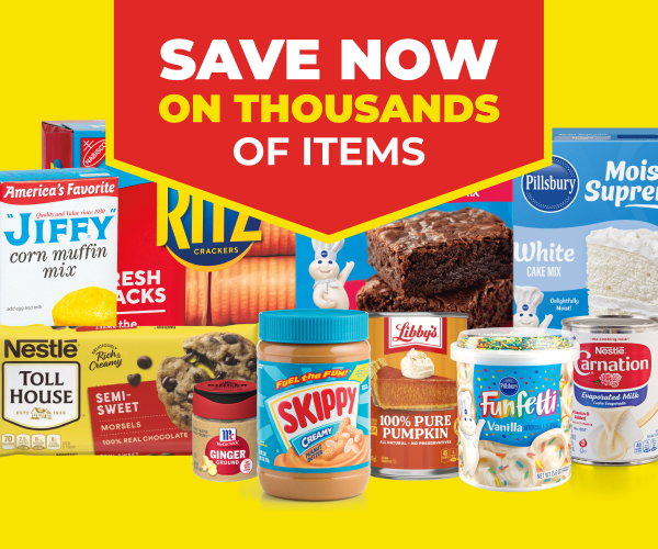 SAVE NOW ON THOUSANDS OF ITEMS