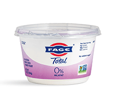 Fage Total Greek strained yogurt