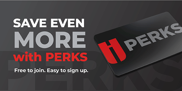 Save even more with PERKS. Free to join. Easy to sign up.