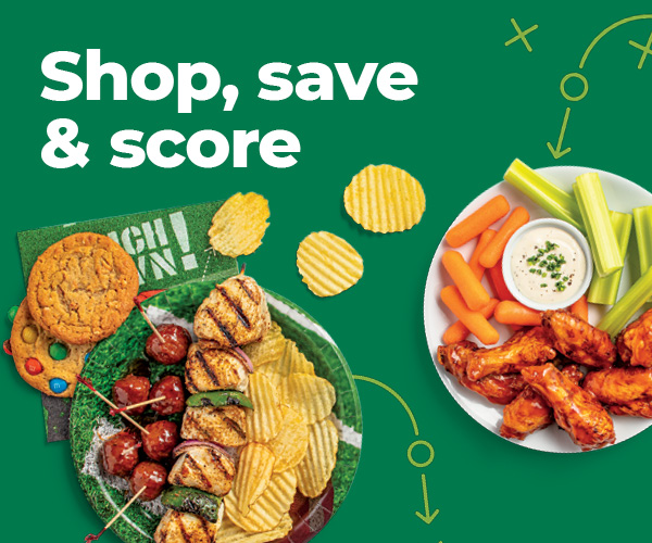 Shop, save & score