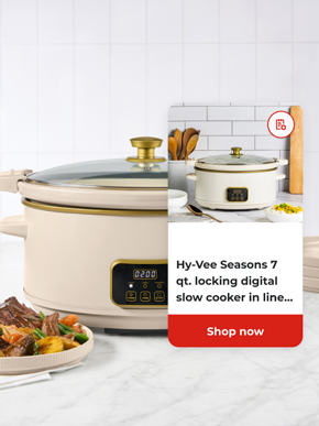 Hy-Vee Seasons 7 qt. digital slow cooker | Shop now